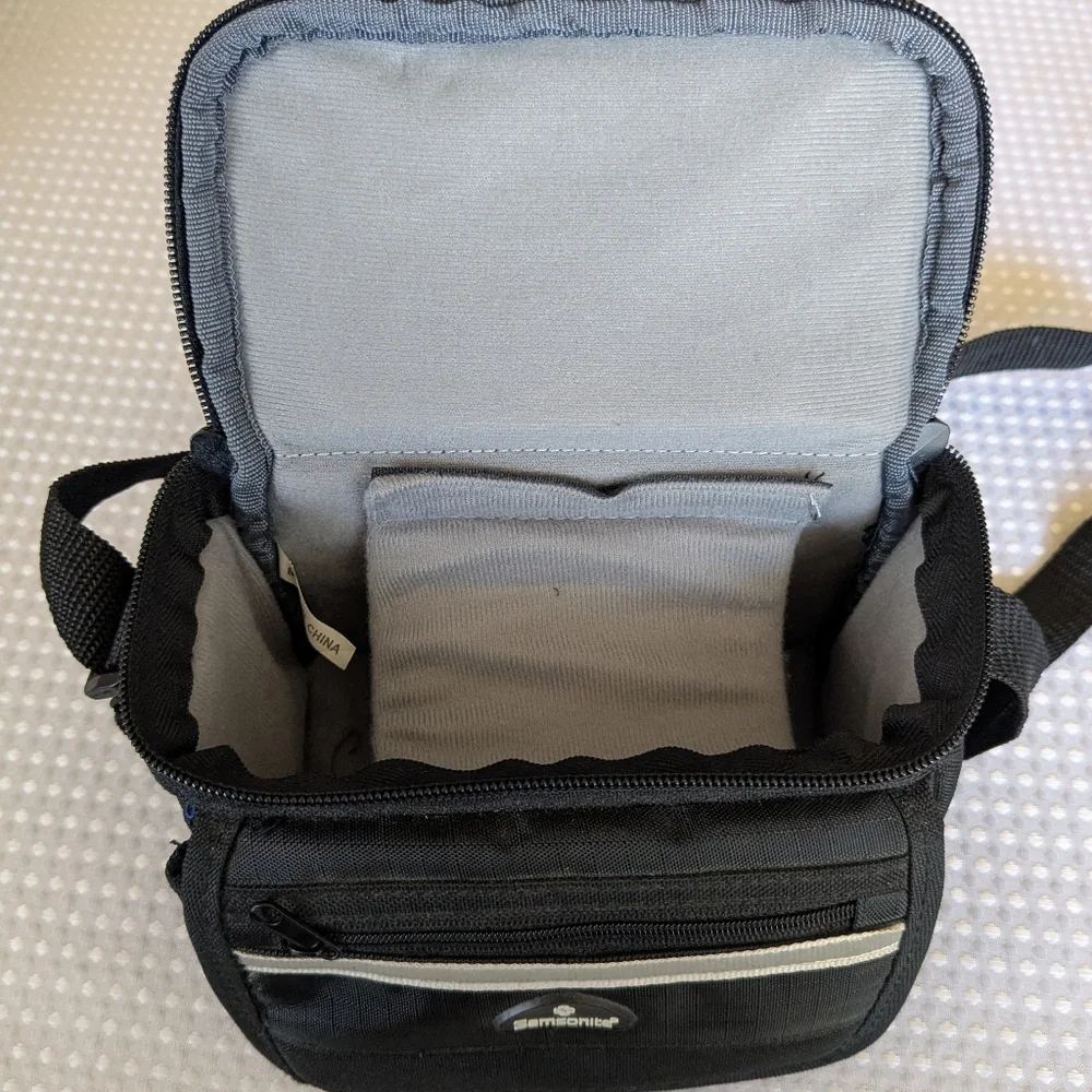 Samsonite Black and Gray Video Camera Bag